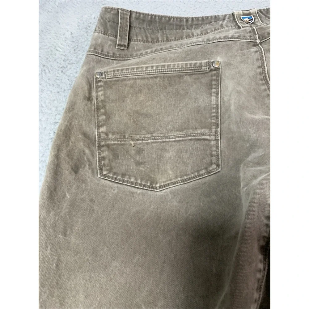 Kuhl Pants Mens 38x32 Rydr Vintage Patina Dye Legendary Thrashed Flaws Outdoors